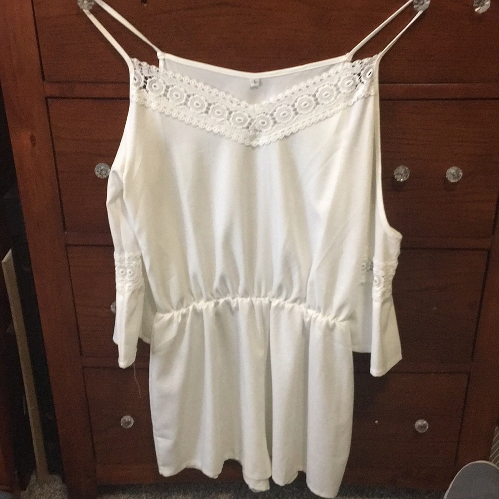 White romper